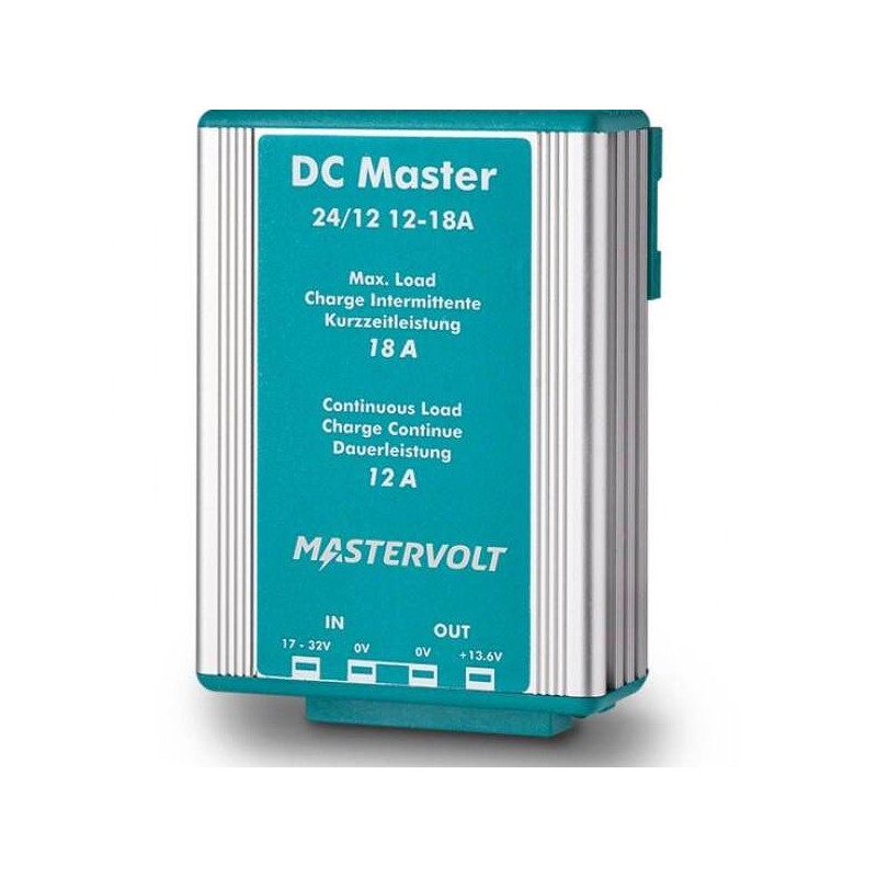 DC Master with galvanic isolation 24V/12V - 18A/12A - IP53