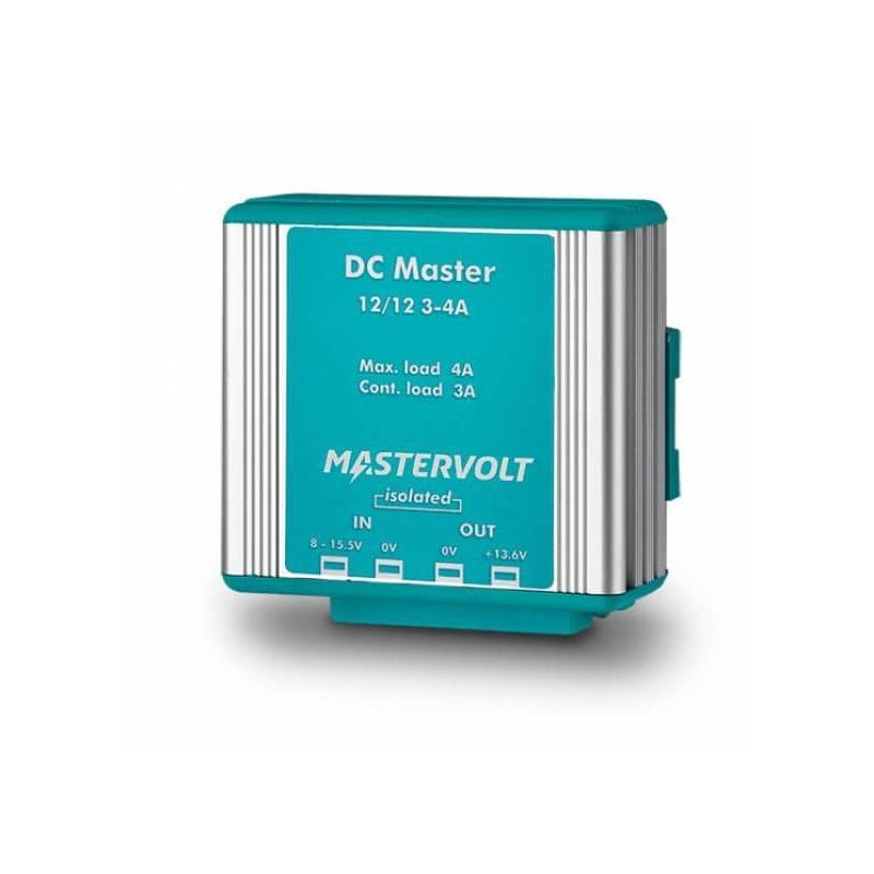 DC Master avec isolation galvanique 12V/12V - 4A/3A - IP53