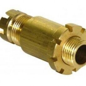 Marine brass cable gland BV1 (screw-in)