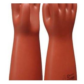 Class 2 composite insulating gloves, 41 cm long, size 07 to 12