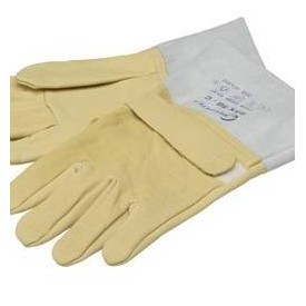 Pair of leather overgloves for insulating gloves, size A