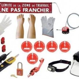 Kit de protection et d'intervention electriques BC