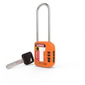 Keyed-different date padlock