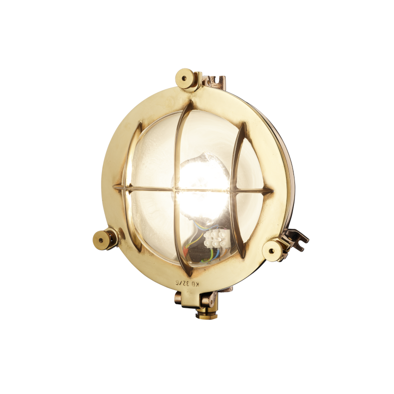 PEGASUS LED 105  Flat-type brass ceiling light 13W 230V