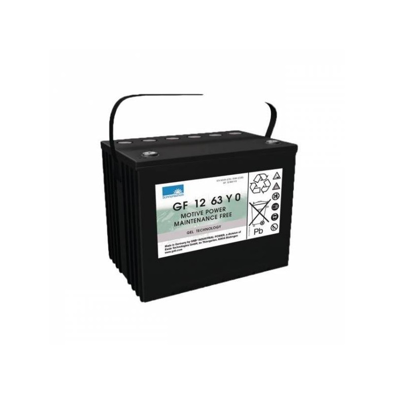 BATTERIE GEL GF12063YO4 12V 70AH