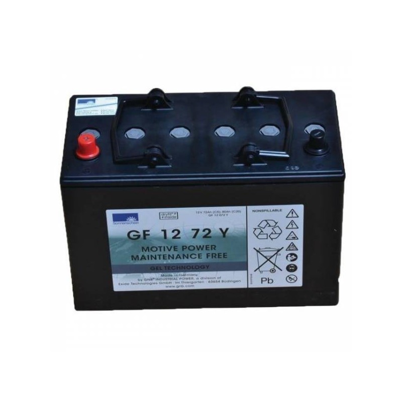 BATTERIE GEL GF12072Y 12V 80AH