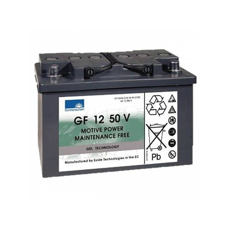 BATTERIE GEL GF12050V 12V 55AH