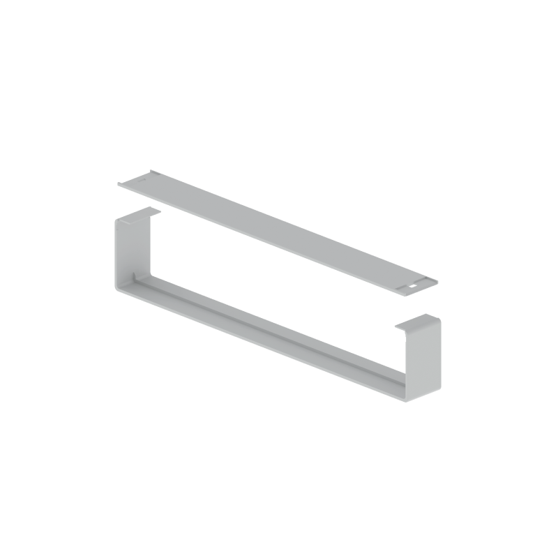 Cover gasket, grey RAL7038, 100x600 U48X