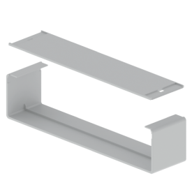 Cover gasket, grey RAL7038, 60x300 U48X