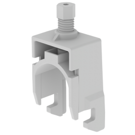 Grey RAL7038 cable fastening Ø22-28 U48X