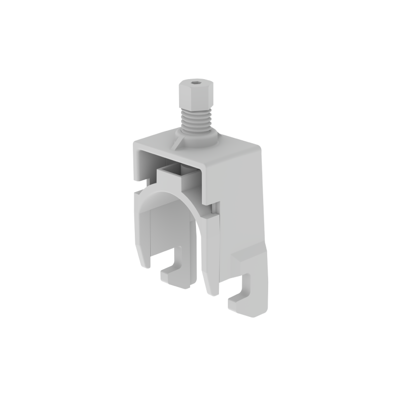 Grey RAL7038 cable fastening Ø22-28 U48X