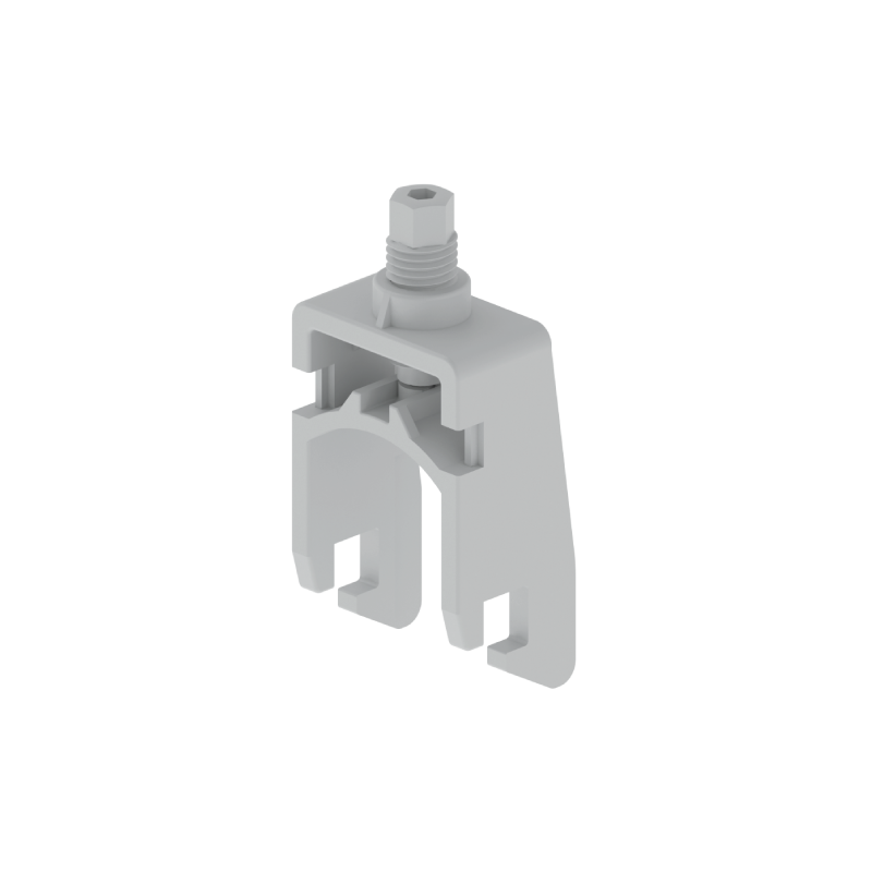 Grey RAL7038 cable fastening Ø34-40 U48X