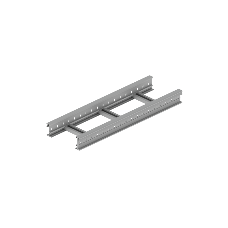 Insulating cable ladder, grey RAL7035, 85x300 U23X