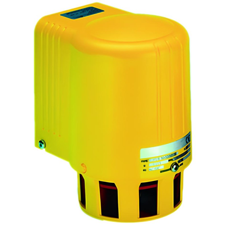 AS300 - Powerful Rotating Siren Yellow 230VAC 127dB (at 1m) IP55