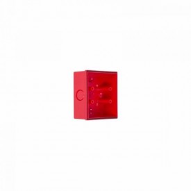 Module simple - boitier arrière/back box rouge