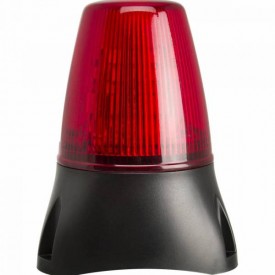 Red LED 100 - 10-17VAC/DC - 8 LEDs - IP65 - Standard Base