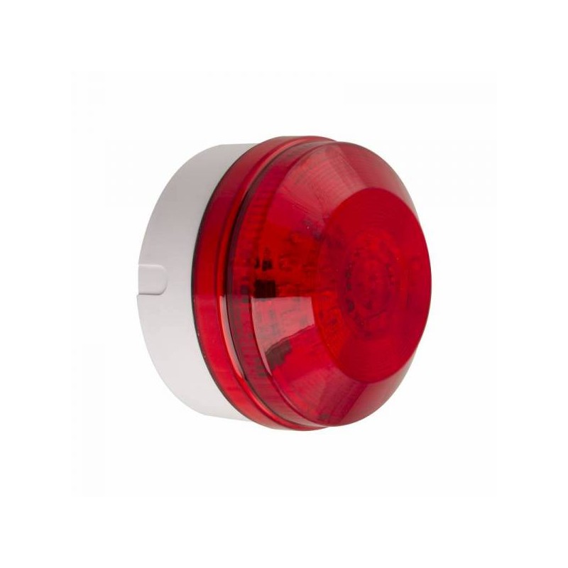 KMLED 105 ROND rouge 8-20Vca/CC 36 LED IP65 compact