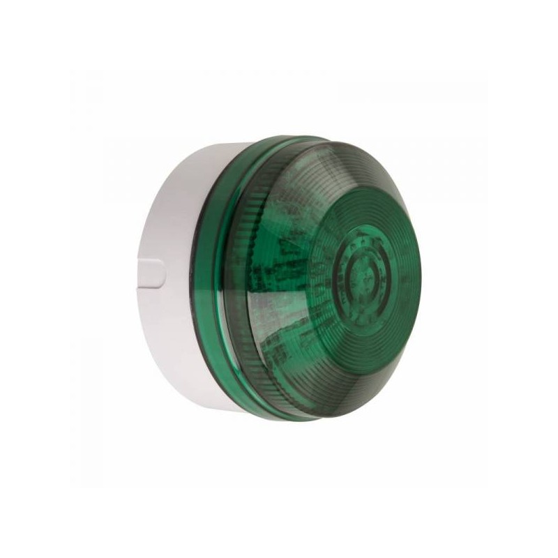 KMLED 105 ROUND Green 8-20VAC/DC 36 LEDs Compact IP65