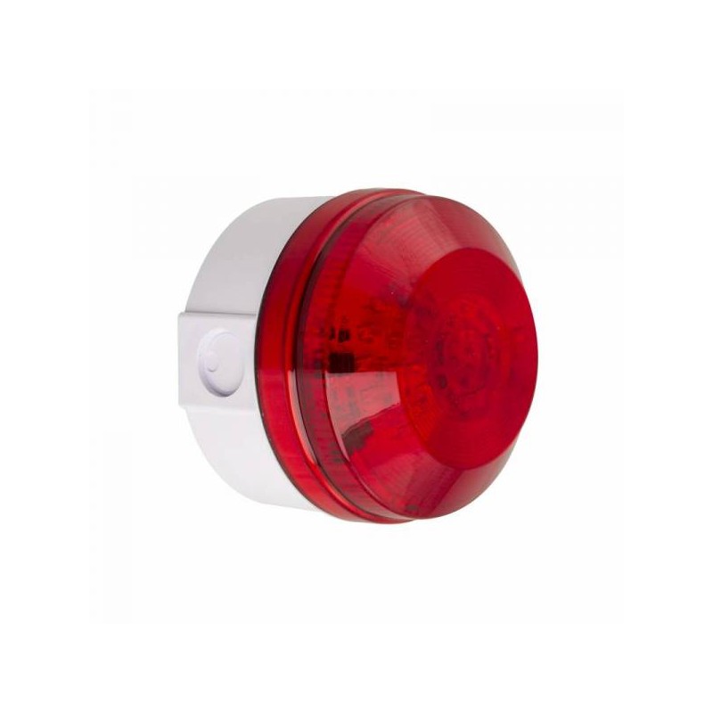 KMLED 105 ROND rouge 8-20Vca/cc 36 LED IP65 standard