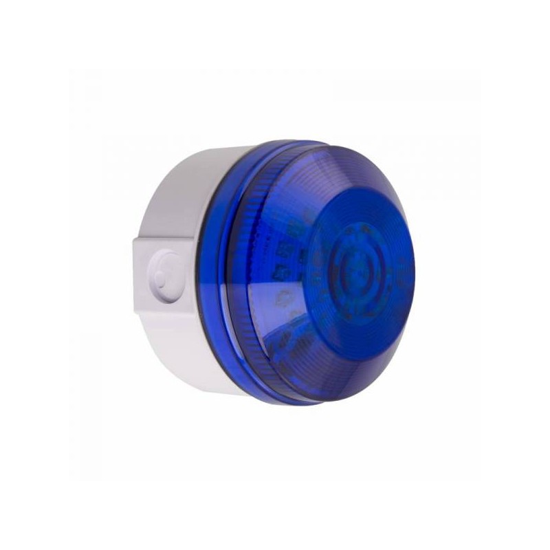 KMLED 105 ROUND blue 8-20VAC/DC 36 LEDs IP65 standard