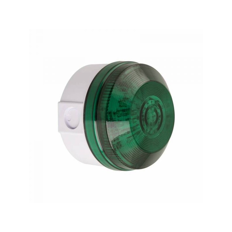 KMLED 105 ROND vert 8-20Vca/cc 36 LED IP65 standard