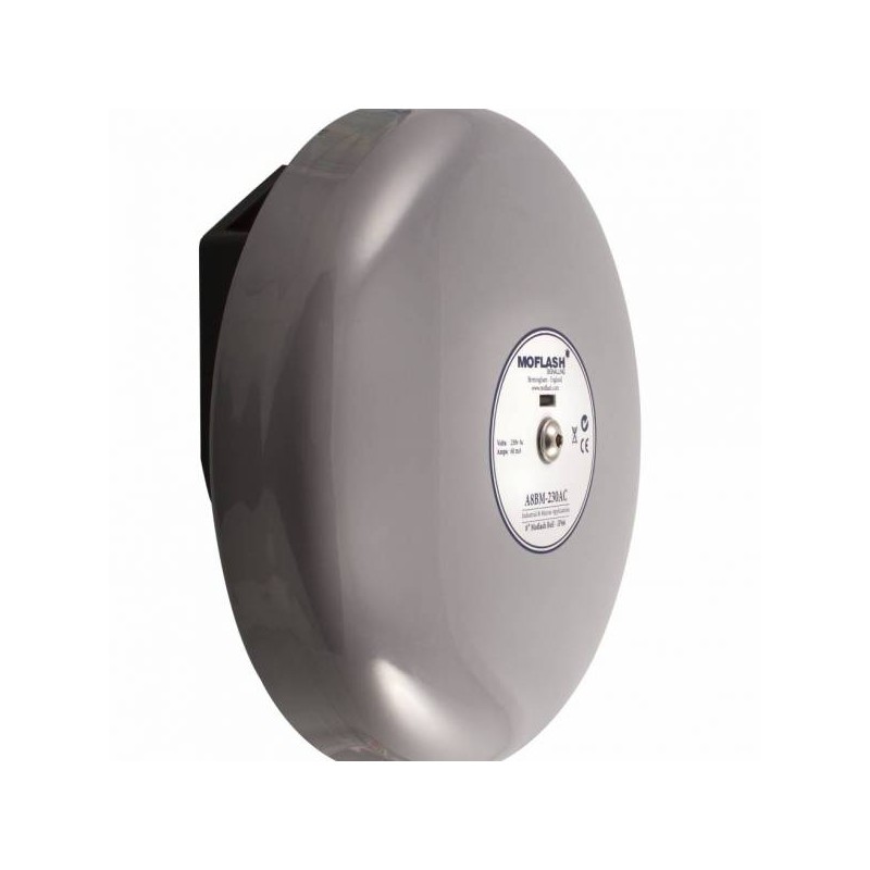 Bell Grey 8 inch 24V DC 108dB IP66