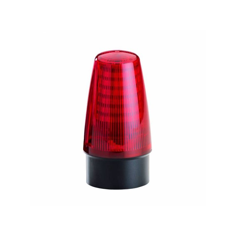 KMX 125 rouge 10-100Vcc/20-72Vca 2J IP65 base droite