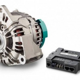 Alpha Compact Alternator 24V/150A with Alpha Pro III Charge Regulator