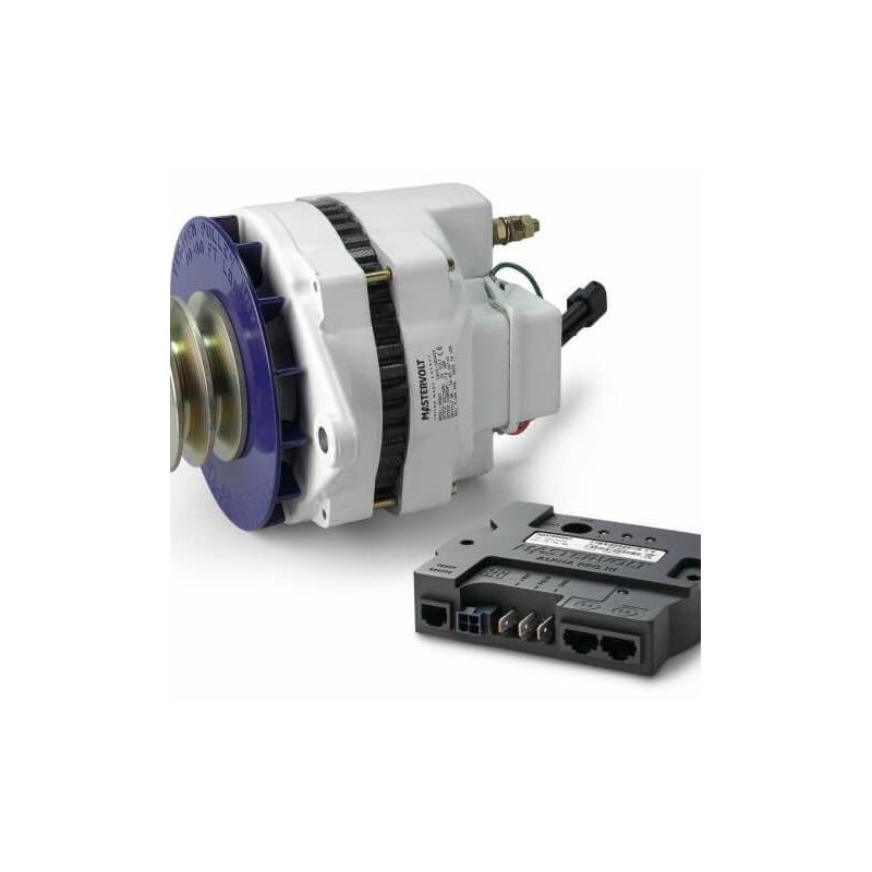 Alpha Alternator 24V/75A with Alpha Pro III Charge Regulator